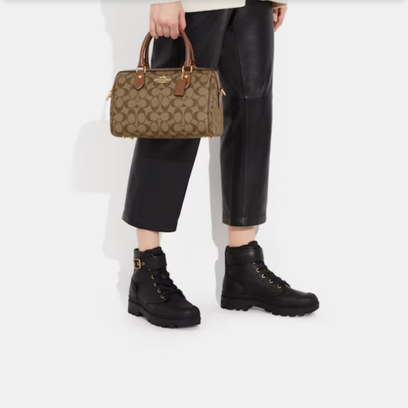 New! Rowan Satchel In Signature Canvas - Picture 2 of 6